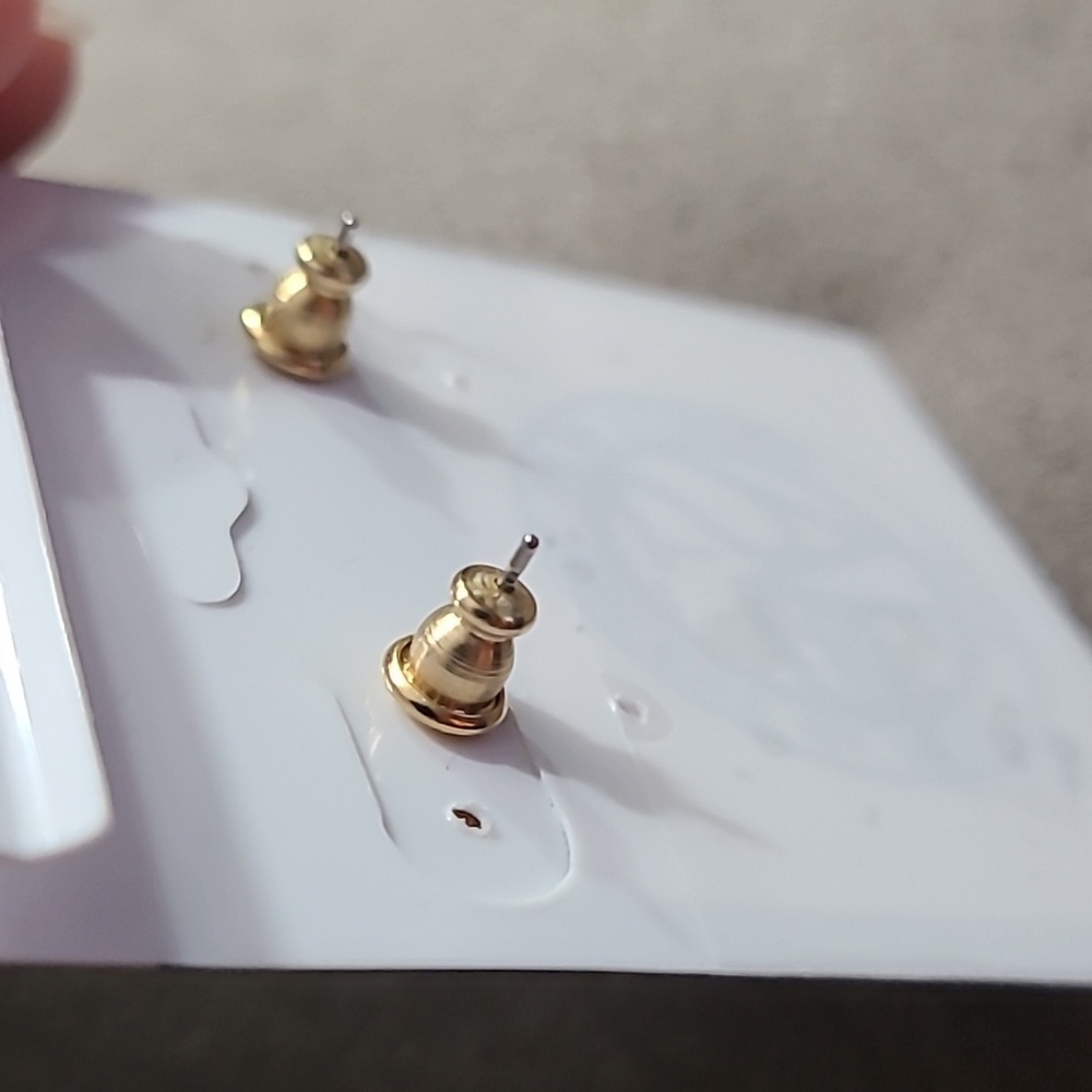 Faux Pearl dangle earrings - Picture 5 of 7